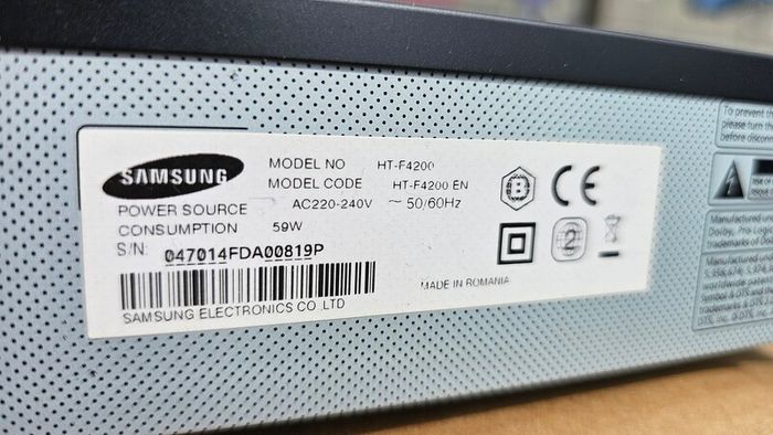 Samsung Blu-Ray DVD player
