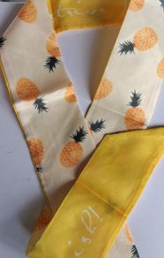 Pineapple Double Sided Multi Use Scarf