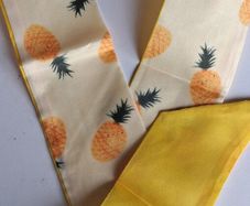 Pineapple Double Sided Multi Use Scarf