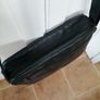 David William Black Leather Computer Bag Image 8