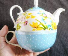Katie Alice Floral Tea for One Teapot & Cup Set