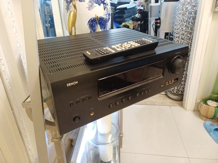 DENON Amplifier with remote control.