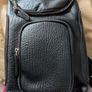 Cowhide Leather Shoulder Backpack Image 2