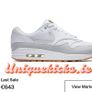 Nike Air Max 1 PRM White Grey Image 5