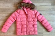 girls puffer jacket 9/10