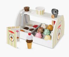 Melissa and Doug Ice cream and Sandwich Wooden Toys-BUNDLE of TWO