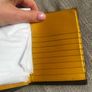 Navy and yellow celine wallet Image 7
