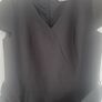 Black V neck dress Image 2