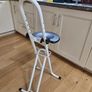 Adjustable Folding Perching Stool Image 2