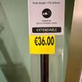 Black Metal Curtain Poles Extendable x 3 Image 6