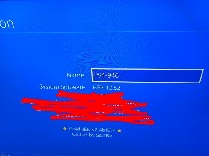 PS4 Pro Jailbroken