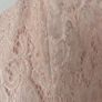 LAONA Blush Pink/Peach Lace Party Dress with Satin Bow - Size 36 Image 7