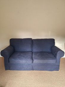 Navy Blue Sofa