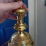 Vintage glass table lamp Image 9