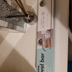 new chrome towel bar