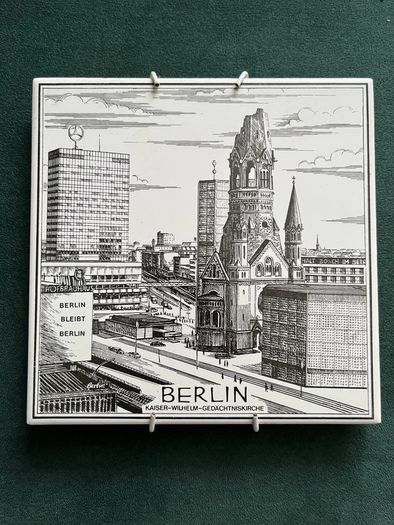 Vintage Decorative Berlin Tile