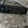 Brand New Silver Grey Chiffon & Sequin Floor Length Party Dress Size UK8 Image 4