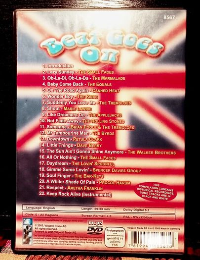 The Beat Goes On. DVD.