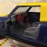 Fiat 124 Abarth rally Scale 1/24 Burago Rare Image 8