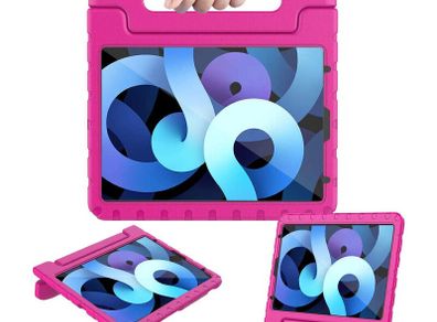 For Apple iPad Pro 12.9" 2020 Kids Case Shockproof Cover With Stand Pink