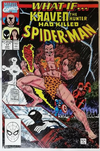 What If...? #17 Kraven The Hunter Had Killed Spider-Man  (1990) - Kraven The Hunter Film Announced