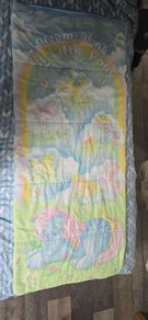 Child size Sleeping Bag Vintage 1984 Hasbro HTF Rare MLP G1 My Little Pony