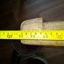 Rare 19th-Century Antique Hanging Beam Balance Scale, Forged Made Hanger, historically used to measure goods like Flour or Sugar. Image 6