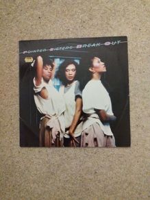 Pointer Sisters Break out vinyl lp Irish press