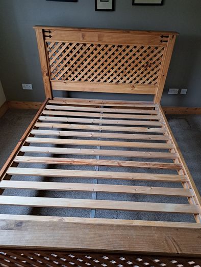 Wooden Double Bed Frame