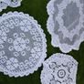 vintage and antique lace doily Image 4