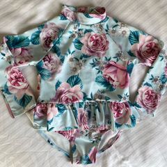 Monsoon long sleeved swimsuit 12-18 months