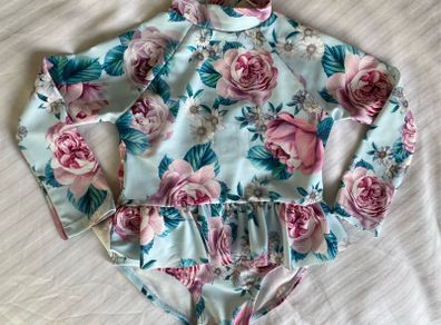 Monsoon long sleeved swimsuit 12-18 months
