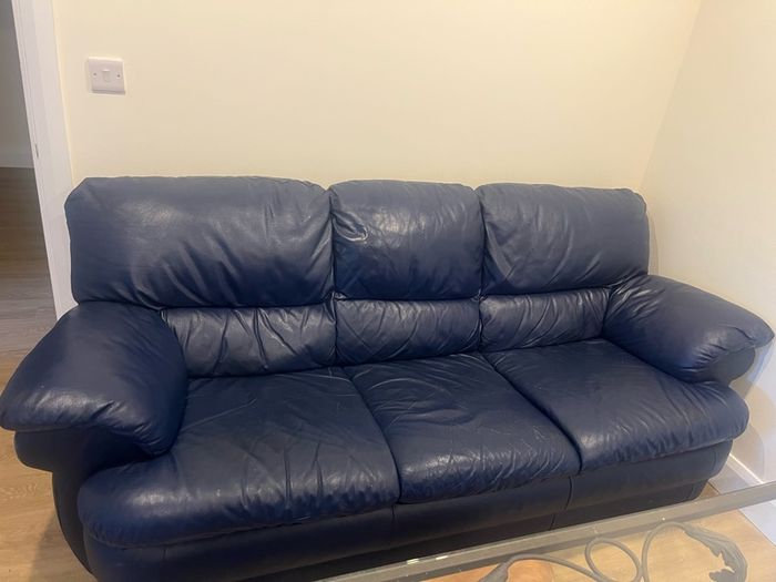 Leather couch