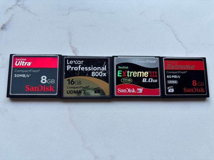 Compact Flash Cards 40 Gb