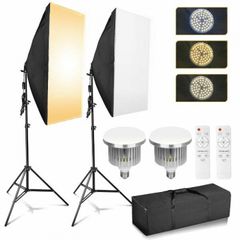 45331 85W Dimmable LED Softbox Diffuser Stand Kit