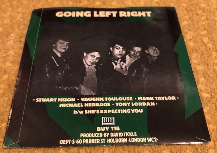 Department S - Going Left Right (1981) 7"