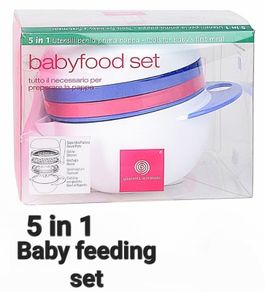 5 in 1 Baby Feeding Set (2617)  2