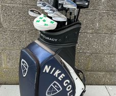 Full set of golf clubs