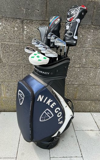 Full set of golf clubs