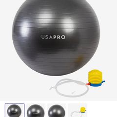 yoga and fitness ball