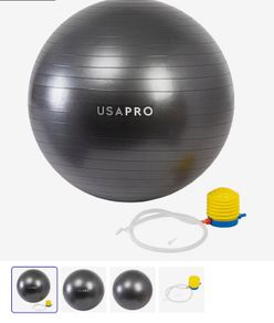 yoga and fitness ball