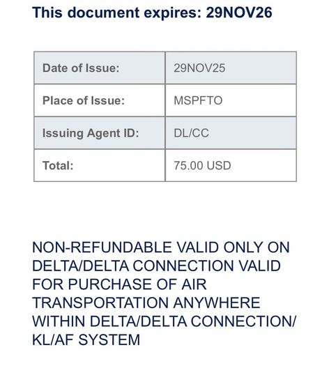 flight voucher