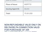 flight voucher