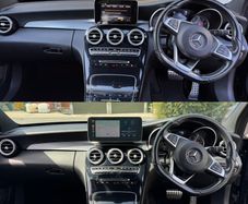 Mercedes C Class Android Carplay screen radio