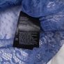 H&M Blue Sheer Floral Lace Boxy Blouse Top 8UK/36EU Image 4