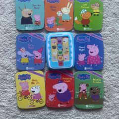 Peppa Pig Electronic Me Reader and 8 Book Interactive Library Set