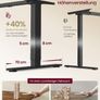 Electric Desk Height Adjustable Standing Desk 160 x 80 cm Image 5
