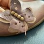 womens sandals flats covered toe genuine leather size UK 5 Image 8
