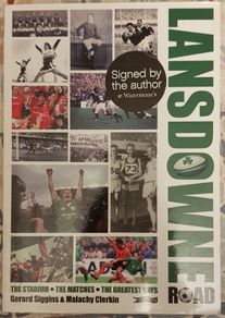 Lansdowne Road by Gerard Siggins and Malachy Clerkin (signed)