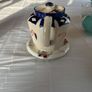 genuine antique Art Deco paneled ceramic teapot Image 4